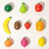 Magnetic Wooden Fruit & Veggie Playset: Early Learning Kitchen Role-Play Blocks