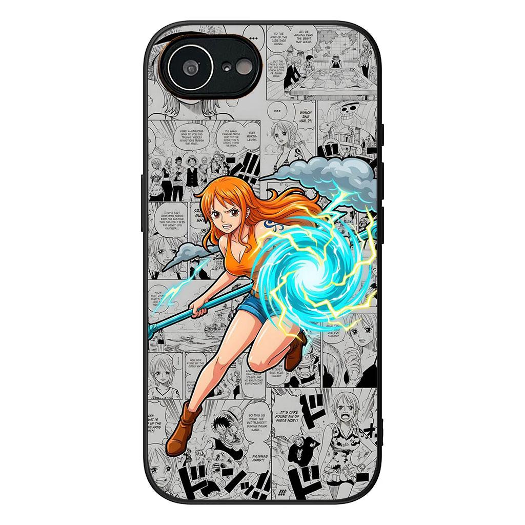 

Nami Luffy One Piece Roronoa Zoro Phone Case for Samsung Galaxy S25 S24 S22 S23 FE Ultra Plus A56 A05 A06 A15 A16 A55 S7 Edge Galaxy A55 5G