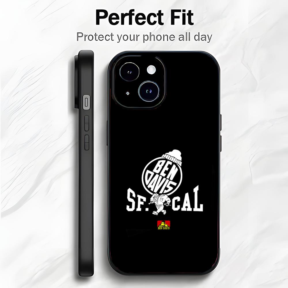 Durable Casual American Brand B-Ben Davis Phone Case Phone Case Soft Packaging Lightweight For iPhone17 16 15 14 13ProMax