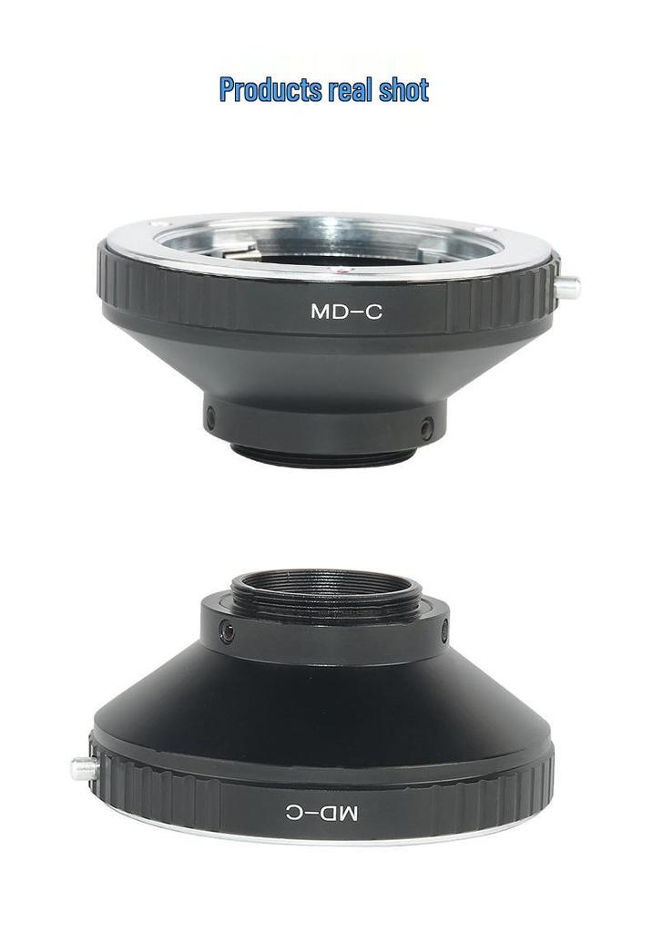 MD-C Adapter Ring for Minolta MC/MD Lenses To C-Mount Cinema Cameras