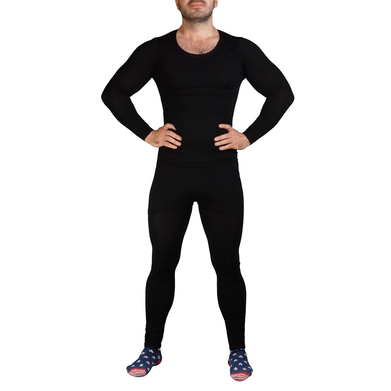 

Men s thermal underwear Alaska , black (Art. 5657)