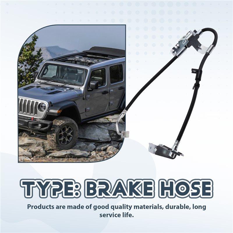 A33K-Front Brake Hose 68282443AH For Jeep Wrangler 2021-2022 Power Brake Booster Vacuum Hose Replacement Part