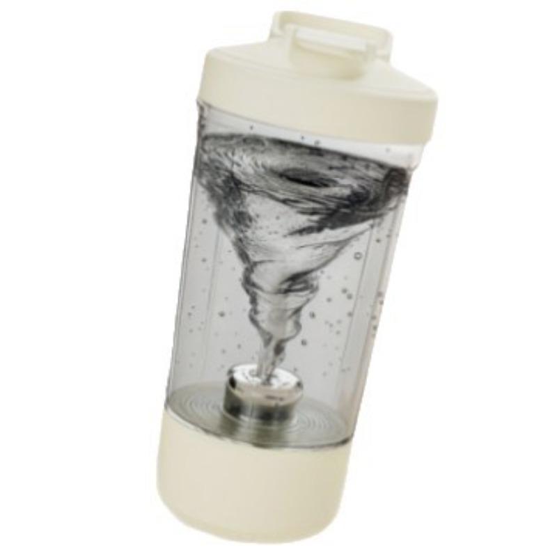 

Auto Stirring Cup 2025 New Coffee Mug Electric USB Rechargeable with Measurement Marks Portable Lazy Soy Milk Shaker Bottle 450ml білий