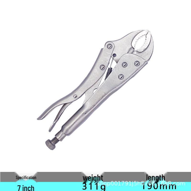 Industrial Grade Multifunctional High Leverage Round Nose Pressure Clamping Pliers for Labor-Saving Work.