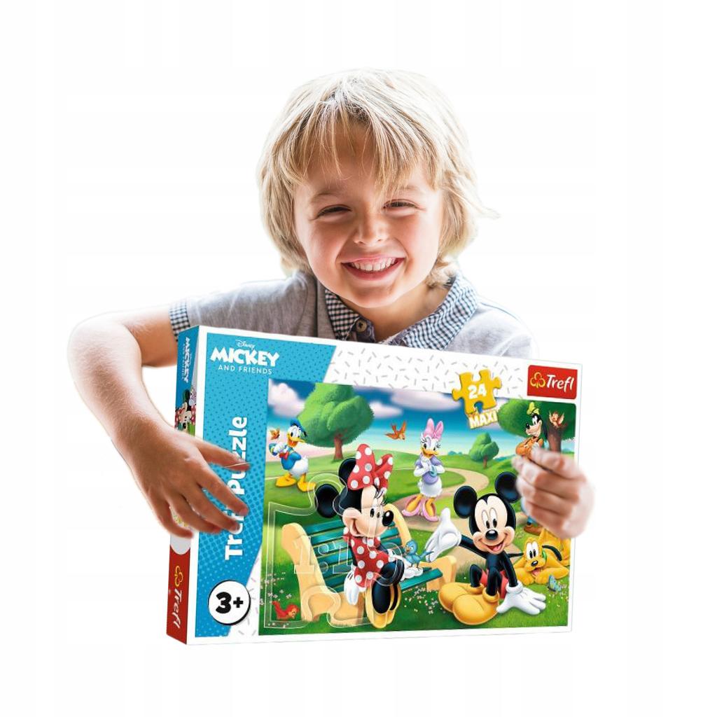 Puzzle 24 Maxi Myszka Miki W Gronie Przyjaci 14344