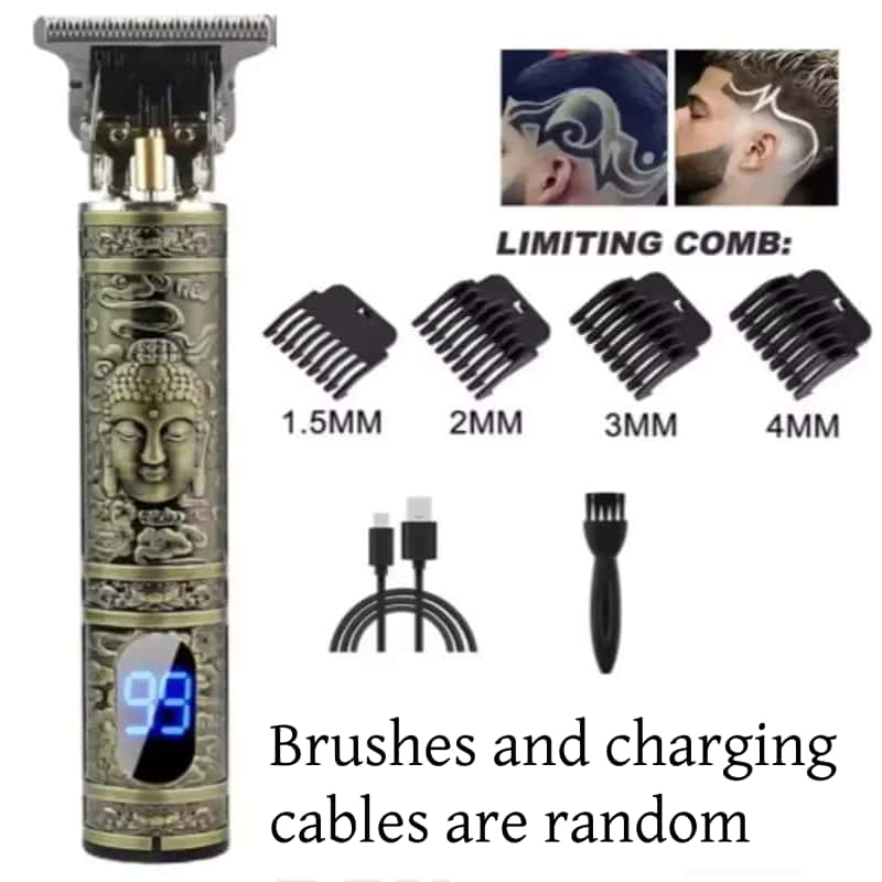 

T9 ЖК-дисплей Электрическая машинка для стрижки волос Масло Бритвенная головка Электрический триммер для стрижки волос для мужчин Уход
