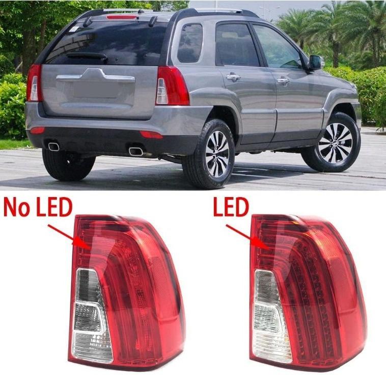 2013-2016 Kia Sportage Taillight Assembly: Rear Bulb Cover & Brake Light