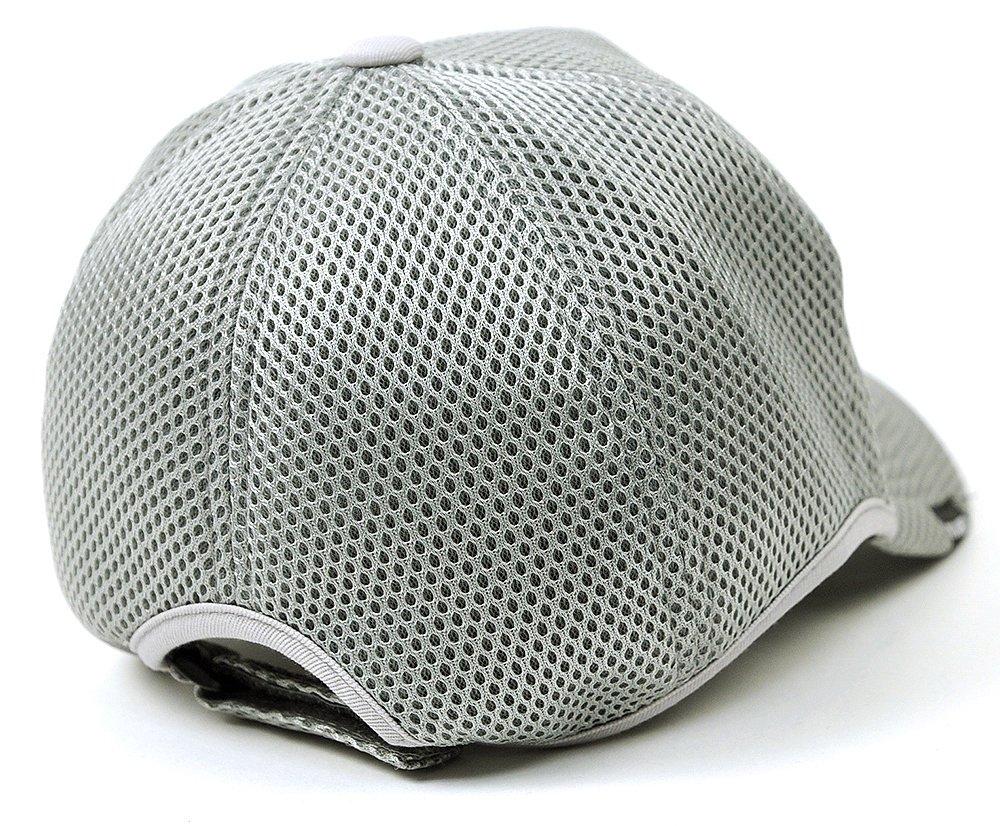 Plain Round Mesh Cap Light Gray Large Size [Big Watch] CPMG-09R Men's