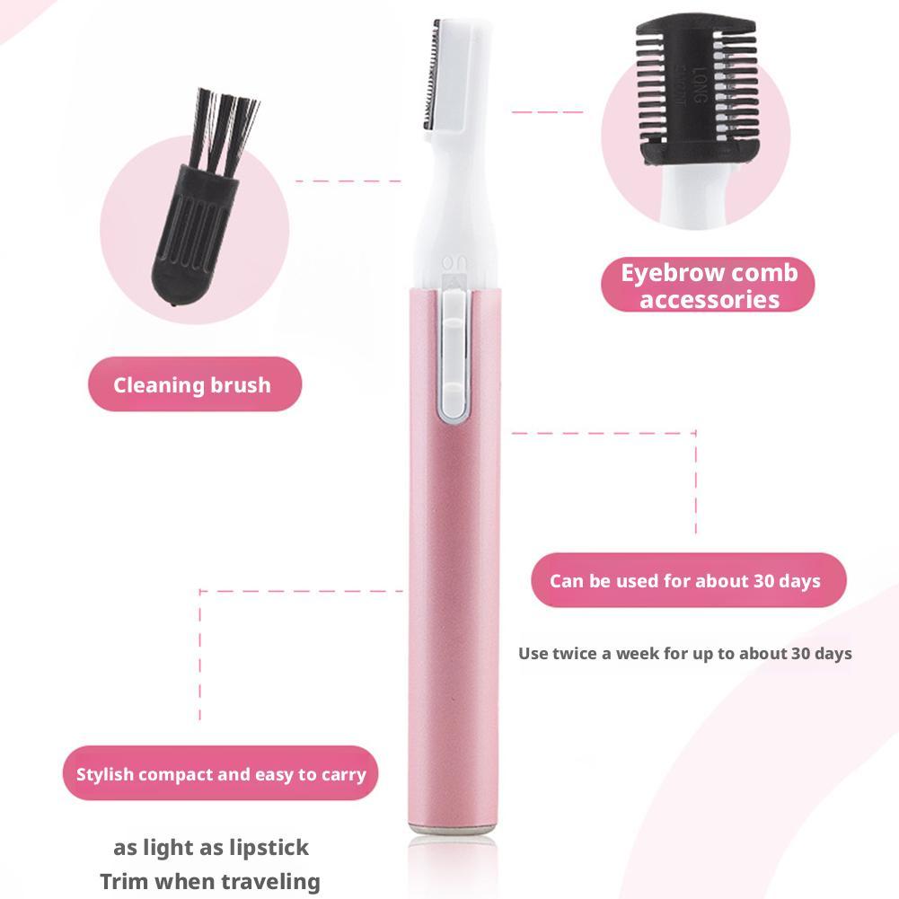 Multifunction Shaver Electric Eyebrow Trimmer Makeup Painless Epilator Mini Razor Portable Facial Hair Removal For Body Face