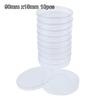 10Pcs Plastic Petri Dishes 35/60/75/90Mm, Cell Culture Dish Round Transparents For Lab, School Science, Samples Storage