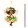 Angel Girl Acrylic Christmas Ornament & Charm
