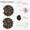 Mushroom Steering Wheel Cover Universal 14.5-15 Inch Non-Slip Mushroom Car Accessories for Women Men