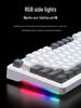 Wolfspider F87 Pro V2 Wireless Mechanical Gaming Keyboard with Bluetooth and Custom Side Engraving.