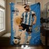 Argentina'S Victory Celebration Vibrant Artwork Blanket Soft And Comfortable Suitable For All Seasons Office Rest Blanket Air Conditioning Blanket