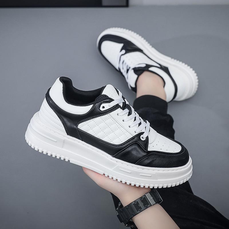 Men's shoes trendy shoes spring and summer new board shoes breathable trendy brand men's shoes little white shoes heightening Xiaohongshu factory