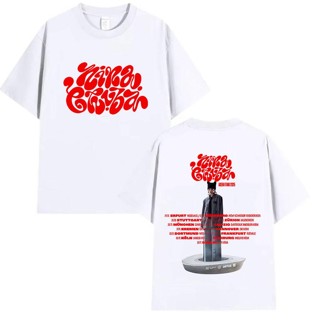 

Nina Chuba Album Tour 2026 Tshirt Men Women Pop Music Hip Hop Short Sleeve TShirts Harajuku Vintage Cotton T Shirt Streetwear 3XL