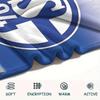 1PC Custom Name FC Schalke 04 Patterned Flannel Blanket Suitable For All Seasons for Home Decor Warmth and Comfort Gifts Holiday Present_xia