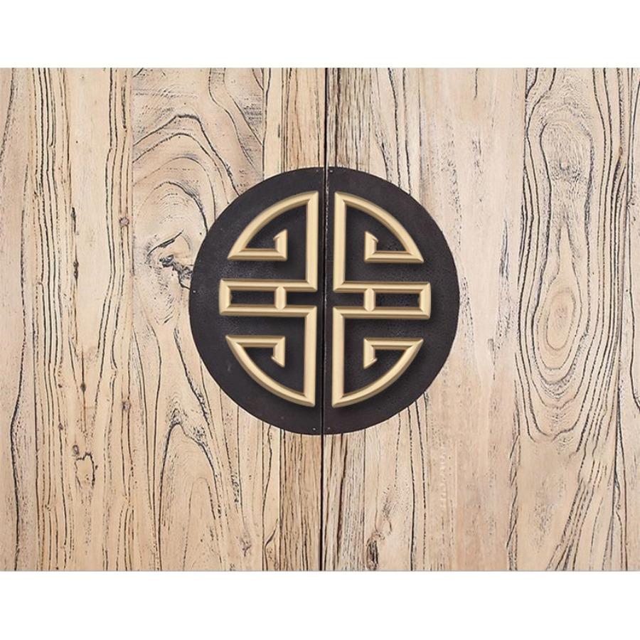 32-64mm Hole Distance Handles for Wardrobe and Drawer New Chinese Style Golden Furniture Handle Bedroom Cabinets Pulls