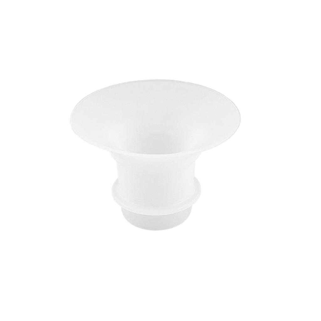 Adaptor de corn pentru pompă de sân din silicon Inserție de flanșă pentru pompa de sân universală Inserție de parte a pompei Îmbunătățiți eficiența pompei