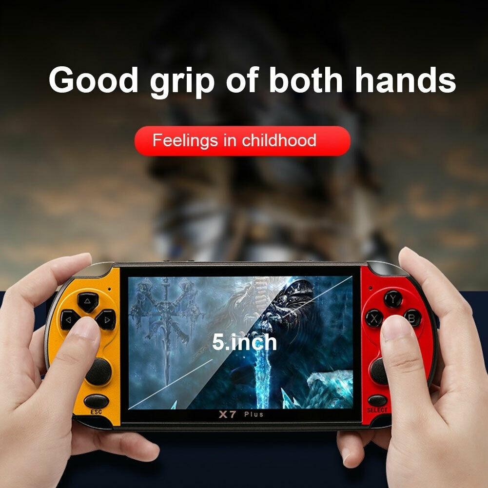 Neues Upgrade 5,1-Zoll-Handheld-Gaming-Player 8 GB ROM PSP-Konsole Handspielmaschine Integrierte 3000+ Spiele PK PSP-Spielekonsole