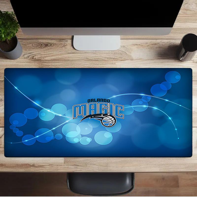 Коврик для мыши Orlando Magic, Резиновая основа, Коврик для мыши для геймеров и офисного использования, Игровой стол, Легко чистящийся коврик, Офисный вентилятор, Подарки