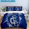 Empoli Crest Design 3PCS Bedding set,Ideal for1pc Duvet Cover And 2pcs Pillowcases Perfect for Christmas gift,Ideal for Bedroom, Dormitory