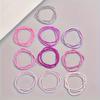 Elegant Glass Bead Bracelet Set 30pcs Colorful Bohemian Beads Anklets Bracelet Statement Bead Bracelet Set
