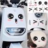 Autocolant decorativ impermeabil cu expresie de desene animate pentru bicicletă electrică și motocicletă