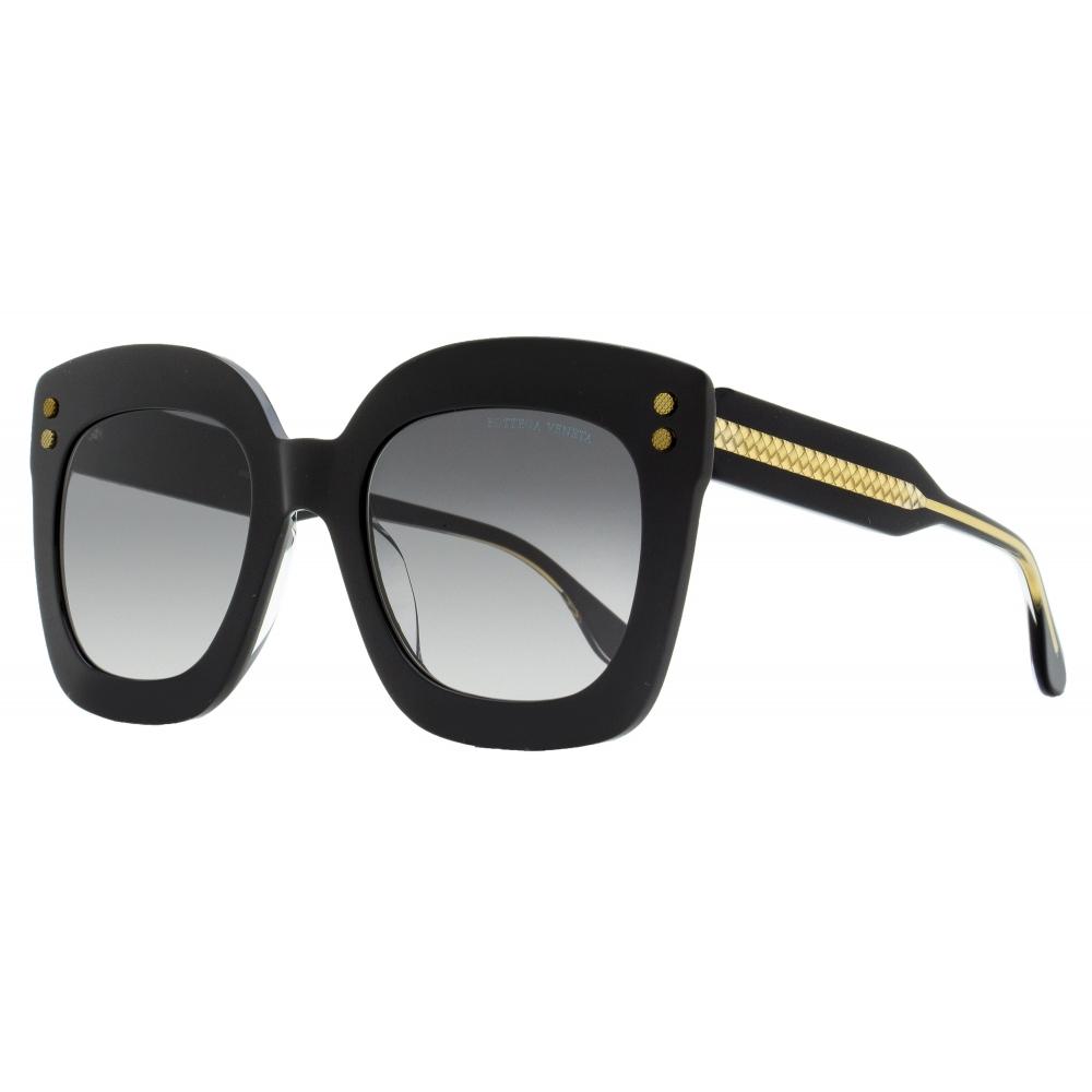 

Bottega Veneta Women S Intrecciato SunglaSSeS bv0238S 001 Black 51mm 001