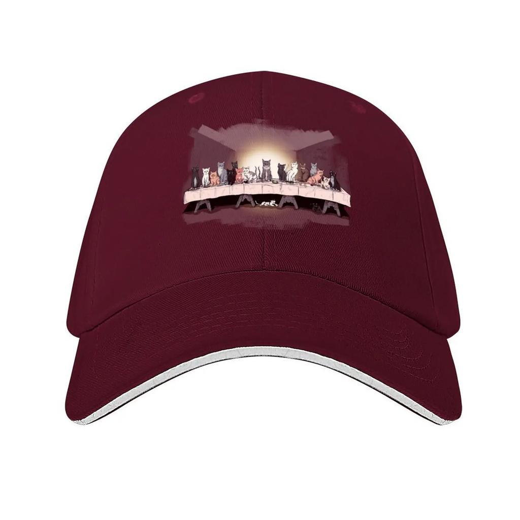 The Cat Supper Baseball Cap Black Hip Hop Kids Hat Dad Hat Luxury Woman Men's