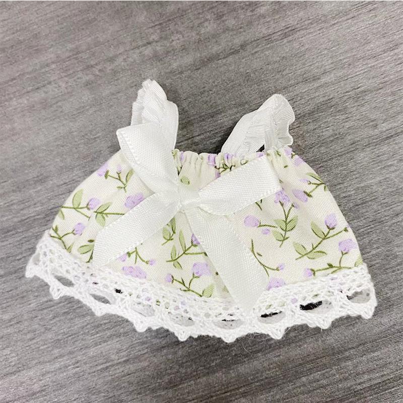 Stylish Doll Mini Outfits Striped Overalls Featuring Various Colorful Patterns