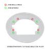 Ronan Headlight Mounting Frame Adapter For Hella 3R G5 Koitos Mondeo Pajero Retrofit Bi-xenon Biled Projector Lens Car Headlight