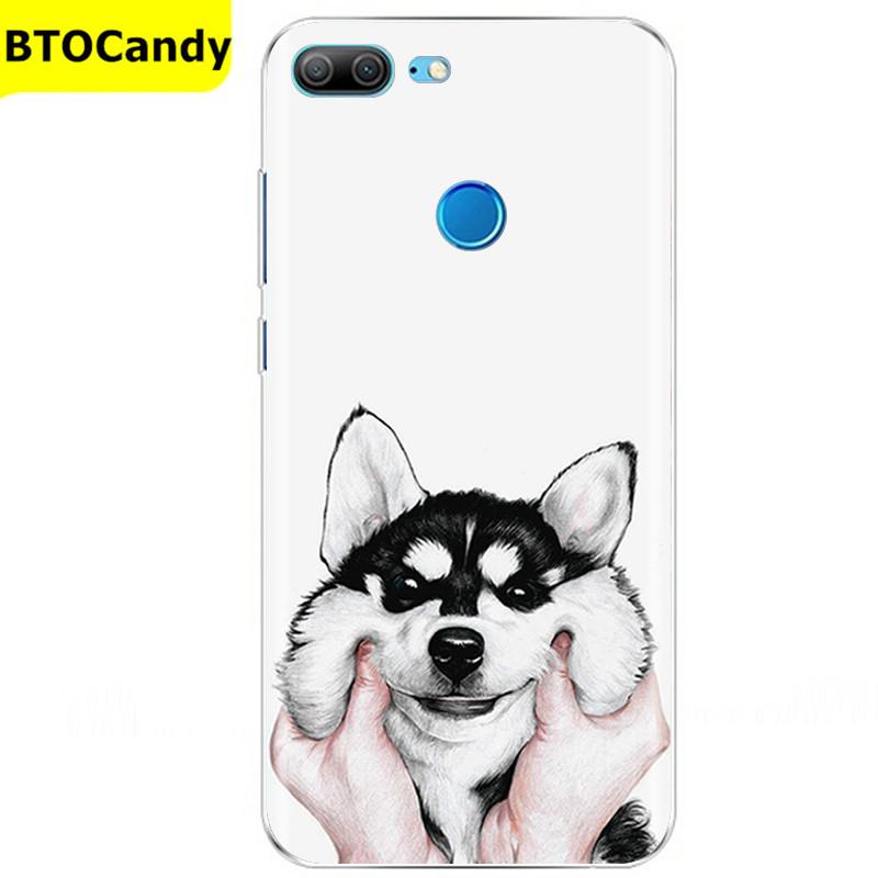 Etui For Honor 9 Lite Etui Kwiat Miękki Silikon Couqe Etui na Telefon Huawei Honor 9 Lite Etui Na Tył Honor9 9lite Coque Funda