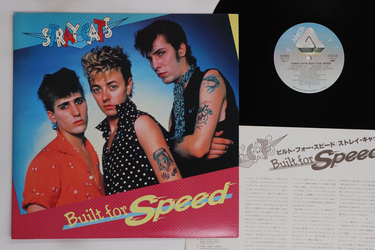 

LP Record STRAY CATS - Built For Speed 25RS186 ARISTA 1982 Japan Rock Used