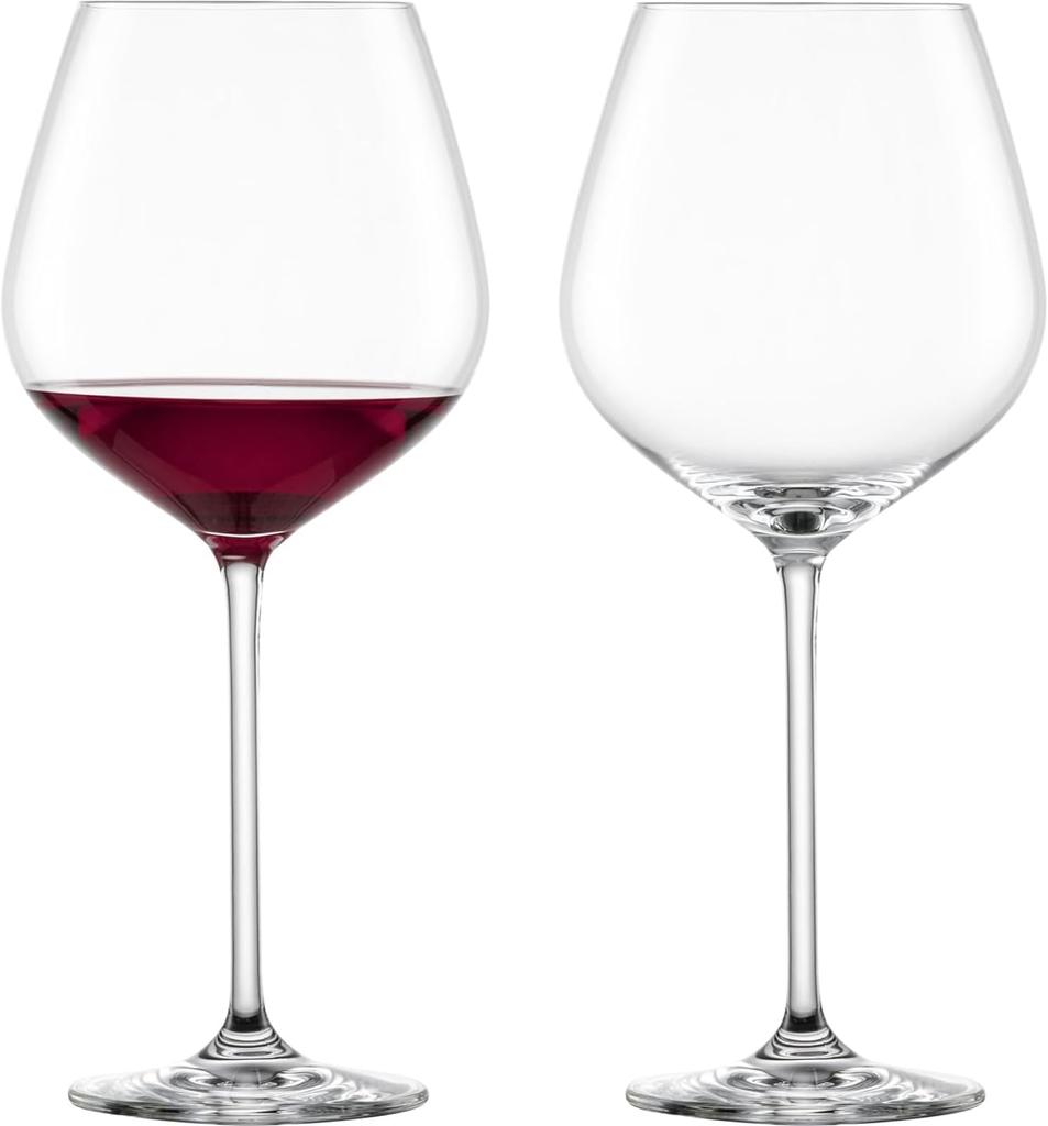 Zwiesel Fortissimo Wine Glasses, Shatter-Resistant, for Red Wine (Burgundy), Pair of 2, Machine-Made (m123683)