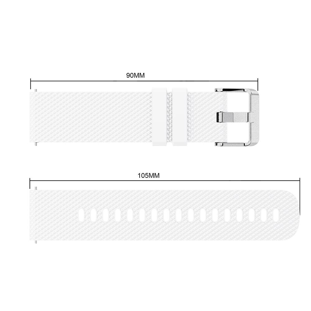20mm Geometric Silicone Watch Strap For Garmin Forerunner 645 245 245M 165 Smart Wristband for Garmin Vivoactive 5 3 Bracelet