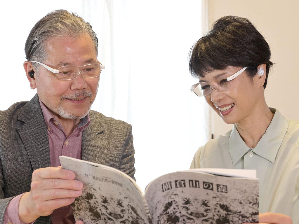 USB Rechargeable Ear Hole Type Sound Collector Hear 1 [Enix] (Black)