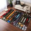 Scary Movie Mat for Man Cave, Cult Classic Horror Design Carpet, Non-Slip Rug for Fans iving Room Bedroom Home Theater