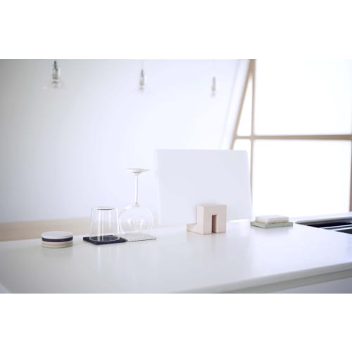 Soil Diatomaceous Earth Sponge Tray, White "Promotes Sponge Drying!