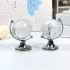 Mini Transparent Crystal Glass Globe Ornament for Home Decor