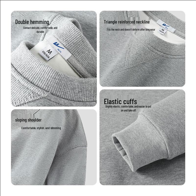 Warrior Little Cat Couple Round Neck Sweatshirt