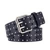Wide Side PU Leather Star Hole Women Waist Belts Y2K Style Belts Korean Waistbands Men Waist Belts