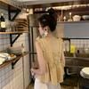 Plaid Ruffled Sleeveless Cropped Top for Women - Slimming, Sweet, Stylish Summer Vest