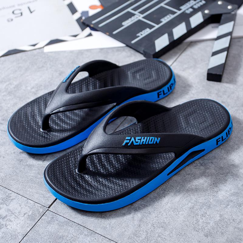 Men's Trendy Non-Slip Durable Deodorizing Thick-Soled Summer Flip-Flops with Free Shipping