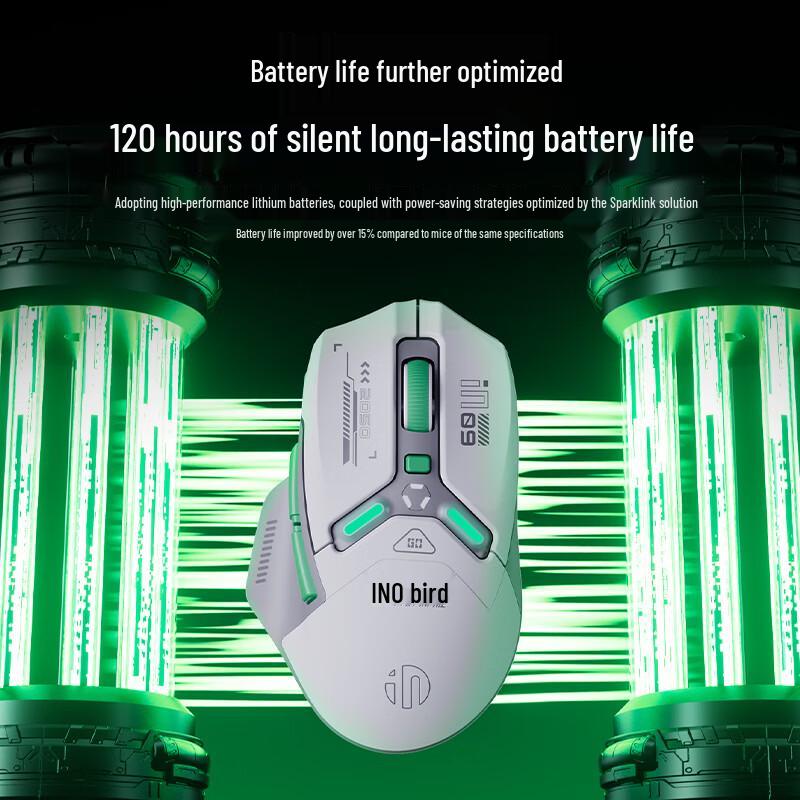 INPHIC IN9 Tri-Mode Ergonomic Gaming Mouse