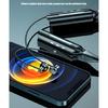 Dynamic Sound Neckband Earphones,6000mAh Battery, IPX6 for Sports, Bluetooth-compatible 5.2 Clear Phone Calls