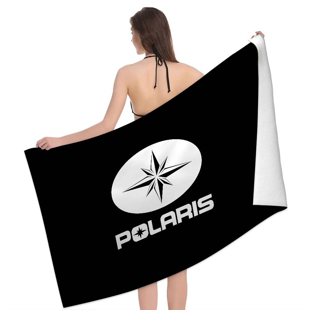 P-Polaris Microfiber Printed Beach Towel Mountain Climbing Yoga Beach Swimming Running Absorbent Soft Towel
