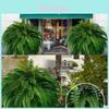 Artificial Boston Fern Foliage With Durable Silk Material For Event Decoration And Photography Props