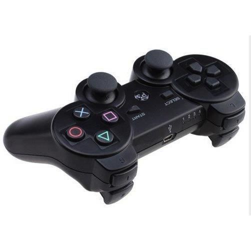 Game Controller - Generic - DoubleShock III - USB - Black - Compatible PC and PS3