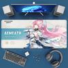 Aemeath Wuthering Waves Mousepad Computer Gaming birouri tastatură Mouse Pad Anime Antiderapant Cauciuc Imprimare HD xmm Covoraș Birou